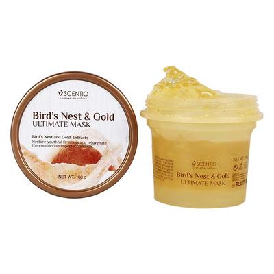 Scentio Organic Bird's Nest and Gold Ultimate Mask 100 ml - Masks & Peels