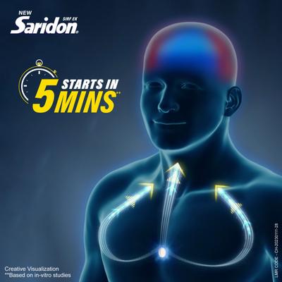 SARIDON NEW Tablet 10's - Pain relief-Ano