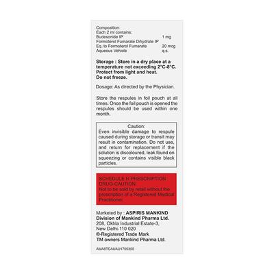COMBIHALE FB 1mg Respules 5x2ml - Asthma/COPD-Ast