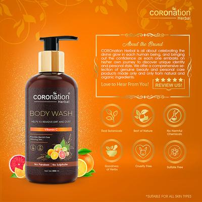 COROnation Herbal Vitamin C Body Wash 300 ml - Shower Gels & Body Wash