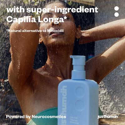 Justhuman Hair Fall Therapy Shampoo 250 ml - Shampoos