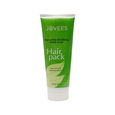 Jovees Regrowth & Revitalising Ready to Use Hair Pack 200 gm - Hair Lotions & Tonics