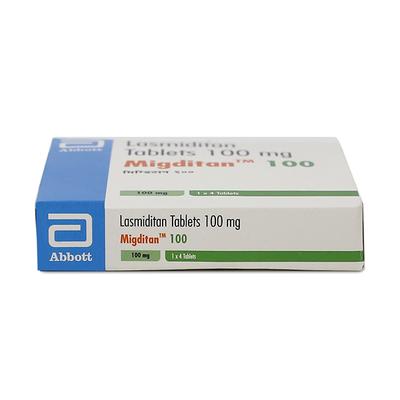 MIGDITAN 100 Tablet 4's - Migraine