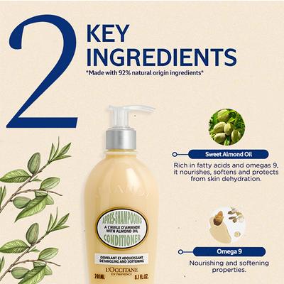 L'Occitane Almond Conditioner 75 ml - Conditioners