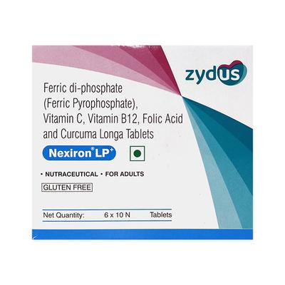 NEXIRON LP+ NUTRACEUTICAL GLUTEN FREE Tablet 10's - Supplements-Vam