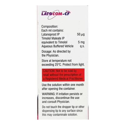 Latocom CF Eye Drops 2.5ml - Glaucoma-Ant