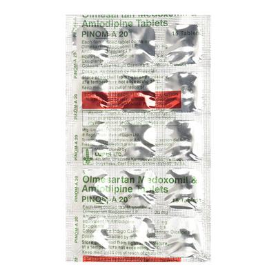 PINOM A 20mg Tablet 15's - Hypertension-Ang