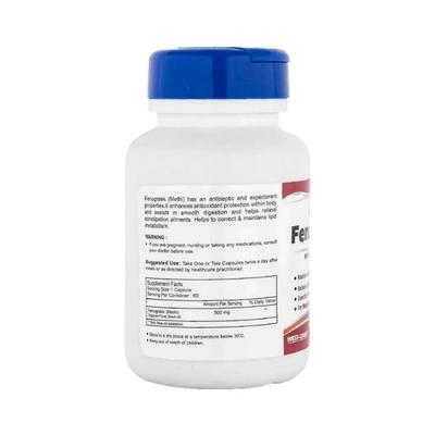 Healthvit Fenugreek Methi Powder- Capsules 60's - General Health