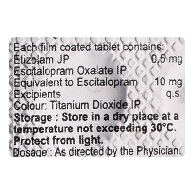 Placida Plus Tablet 10'S - Depression-Ant