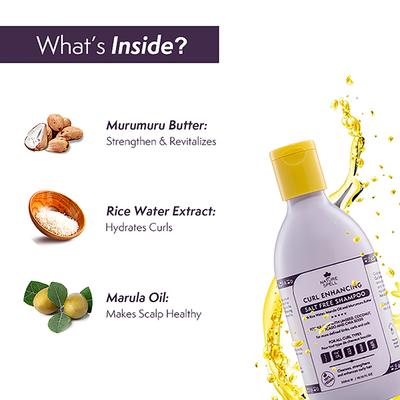 Nature Spell Curl Enhancing Shampoo - Sulphate Free 300 ml - Shampoos