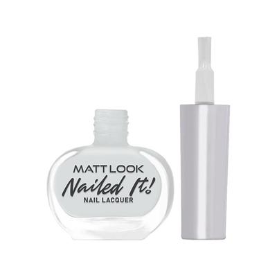 Matt Look Nailed It Nail Polish, Chip Free, Quick Dry, Longer Stay, Highly Pigmented Lacquer, Natural Finish , Yellow Tactic 16 10 ml - Nail Polish