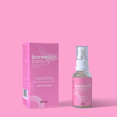 BrownSkin Beauty Immortal Aloe Serum with Vit. C 30 ml - Face Gels