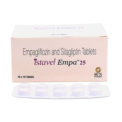 ISTAVEL EMPA 25 Tablet 10's - Diabetes-Ant