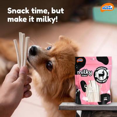 Novee Milky Chew Goat Milk Stick 500 gm - Petfood