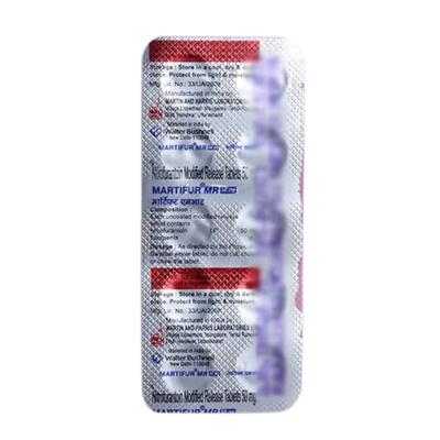 Martifur MR 50mg Tablet 10'S - Bacterial Infections-OAB