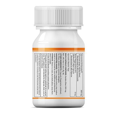 INLIFE Curcumin 95 Advanced 500 mg Vegetarian Capsule 60's - Herbal Dietary Supplement