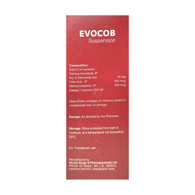 EVOCOB Suspension 150ml - Iron Supplement/Anaemia-Vma