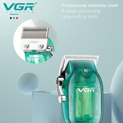 VGR V-660 Trimmer 200 min Runtime 4 Length Settings (Green) 1's - Trimmers