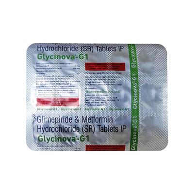 GLYCINOVA G 1 Tablet 15's - Diabetes-Ant