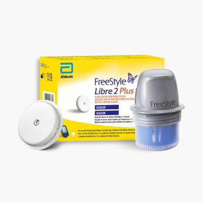 FreeStyle Libre 2 Plus Continous Glucose Monitoring System Sensor Device 1's - Continous Glucose Monitoring Sensors