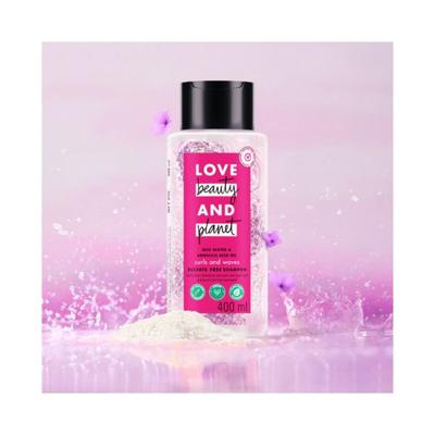 Love Beauty And Planet Rice Water & Angelica Seed Oil Silicone Free Shampoo For Curly & Wavy Hair- 400 ml - Shampoos