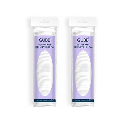 Gubb Cotton Pads Non Woven 80S 82gm 2's - Facial Wipes & Tissues