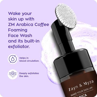 Zayn & Myza Arabica Coffee Foaming Face Wash 100 ml - Scrubs & Exfoliants