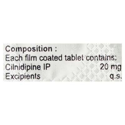 LNDIP 20 Tablet 10's - Hypertension-Cal