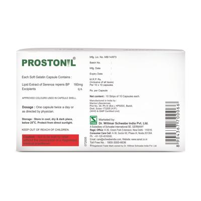 PROSTONIL Soft Gelatin Capsule 10's - Supplements-Sup