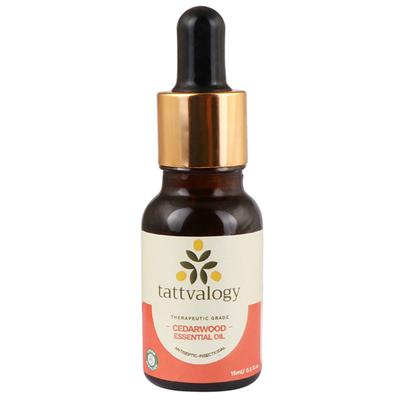 Tattvalogy Cedarwood Essential Oil Therapeutic Grade 15 ml - Essential Oils