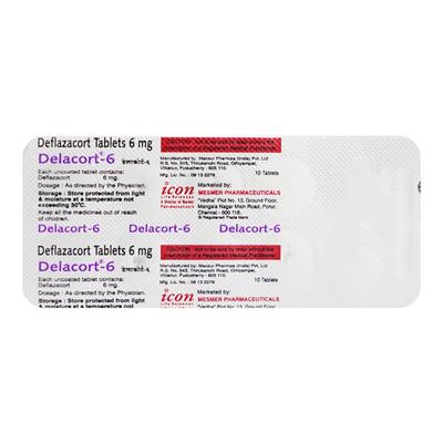 Delacort 6mg Tablet 10'S - Auto Immune Disease-Imm