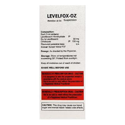 LEVELFOX OZ Suspension 30ml - Bacterial Infections-Qui