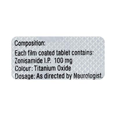 Zonegran Tablet 10'S - Epilepsy/Convulsion-Ant