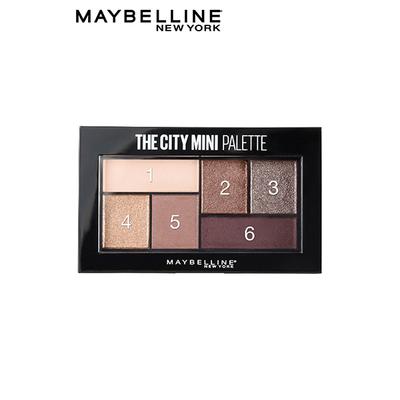 Maybelline New York City Mini Eyeshadow Palette, Brunch Neutrals 6.1 gm - Eyeshadow, Bases & Primers