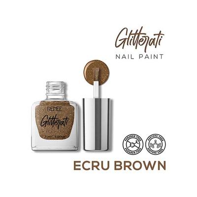 RENEE Glitterati Nail Paint - Copper Crush 10 ml - Nail Polish