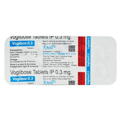 Vogliboz 0.3mg Tablet 10'S - Diabetes-Ant