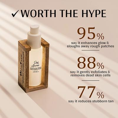 Mintree Certified Organic Peel Appeal Exfoliating Serum Brightens and Softens Skin 30 ml - Hand Creams