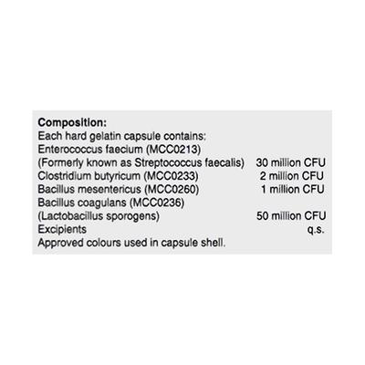 VEBIOTIC PLUS Capsule 10's - Diarrhoea-Ant