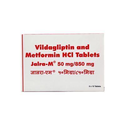 Jalra M 50/850mg Tablet 15'S - Diabetes-Ant