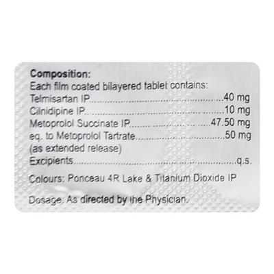 TSART MCL 50 Tablet 10's - Hypertension-Ana