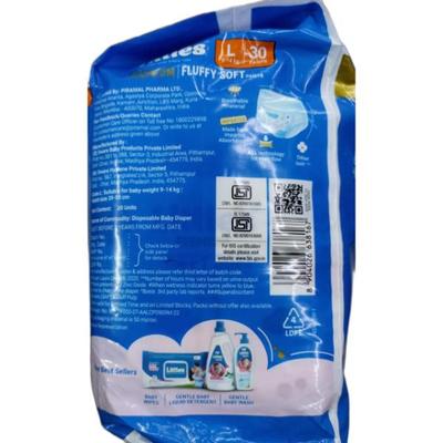 Little's Premium Fluffy Soft Baby Pants (L) 30's - Diapers & Wipes