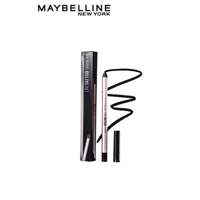 Maybelline New York Line Tattoo Crayon Eyeliner, Black 0.4 gm - Eyeliners