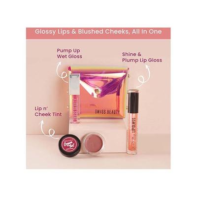 Swiss Beauty Matte Shimmer Shine Makeup Kit 52 gm - Makeup Kits & Sets