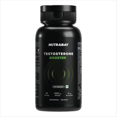 Nutrabay Testosterone Booster Capsule 60 s - Workout Essentials