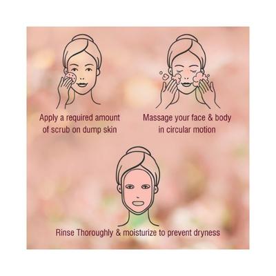 Astaberry Professional Mulberry Skin Whitening Scrub 500 ml - Face Scrubs