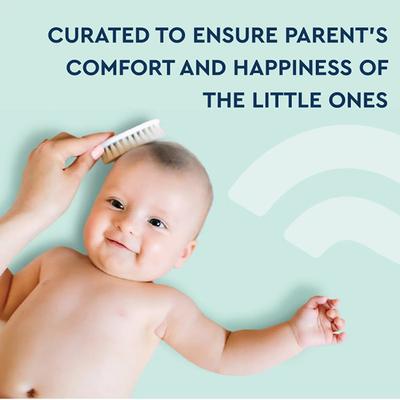 Gubb Baby Comb & Brush Set (Girls), Easy- To- Use Gentel On Scalp 1's - Hair Brushes