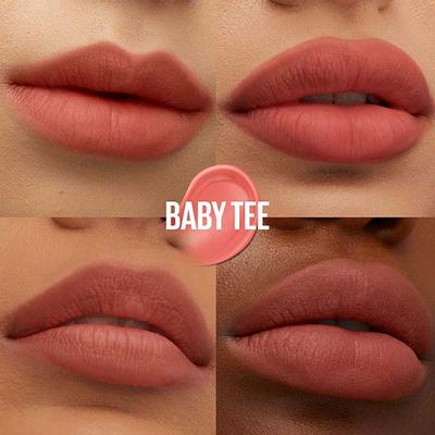 Maybelline New York Superstay Teddy Tint - Lip and Cheek Color, Baby Tee 5 ml - Liquid Lipsticks