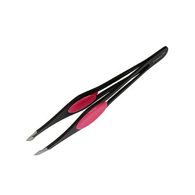 Babila Tweezer Slant Tip Black-TW-v 05 1's - Hair Removal Accessories