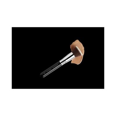Sigma Beauty F80 Flat Kabuki Brush - Black/Chrome 1's - Face Brush