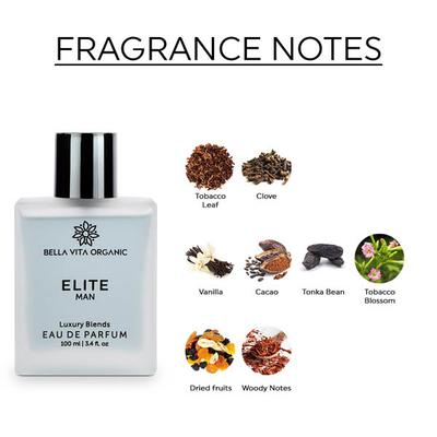 Bella Vita Organic Elite Perfume 100 ml - Men Perfumes (Edt/Edp)